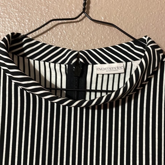 Black and white Eva Mendes dress - Picture 2 of 3